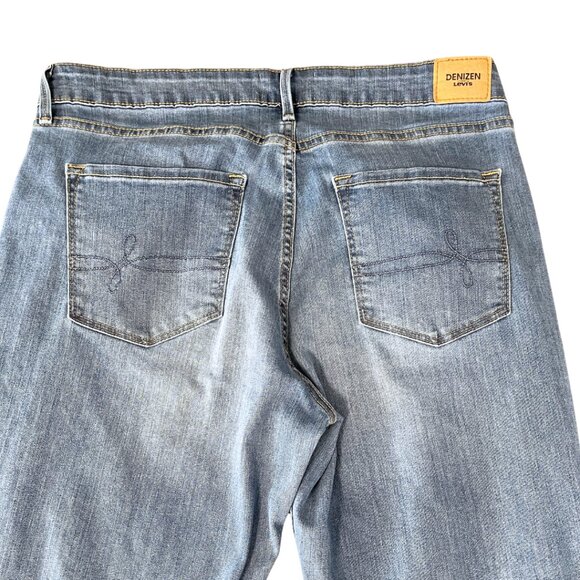 Denizen Levis Jeans Womens 16 33x32 Blue Denim Modern Boot Cut Mid Rise Western - Picture 3 of 10